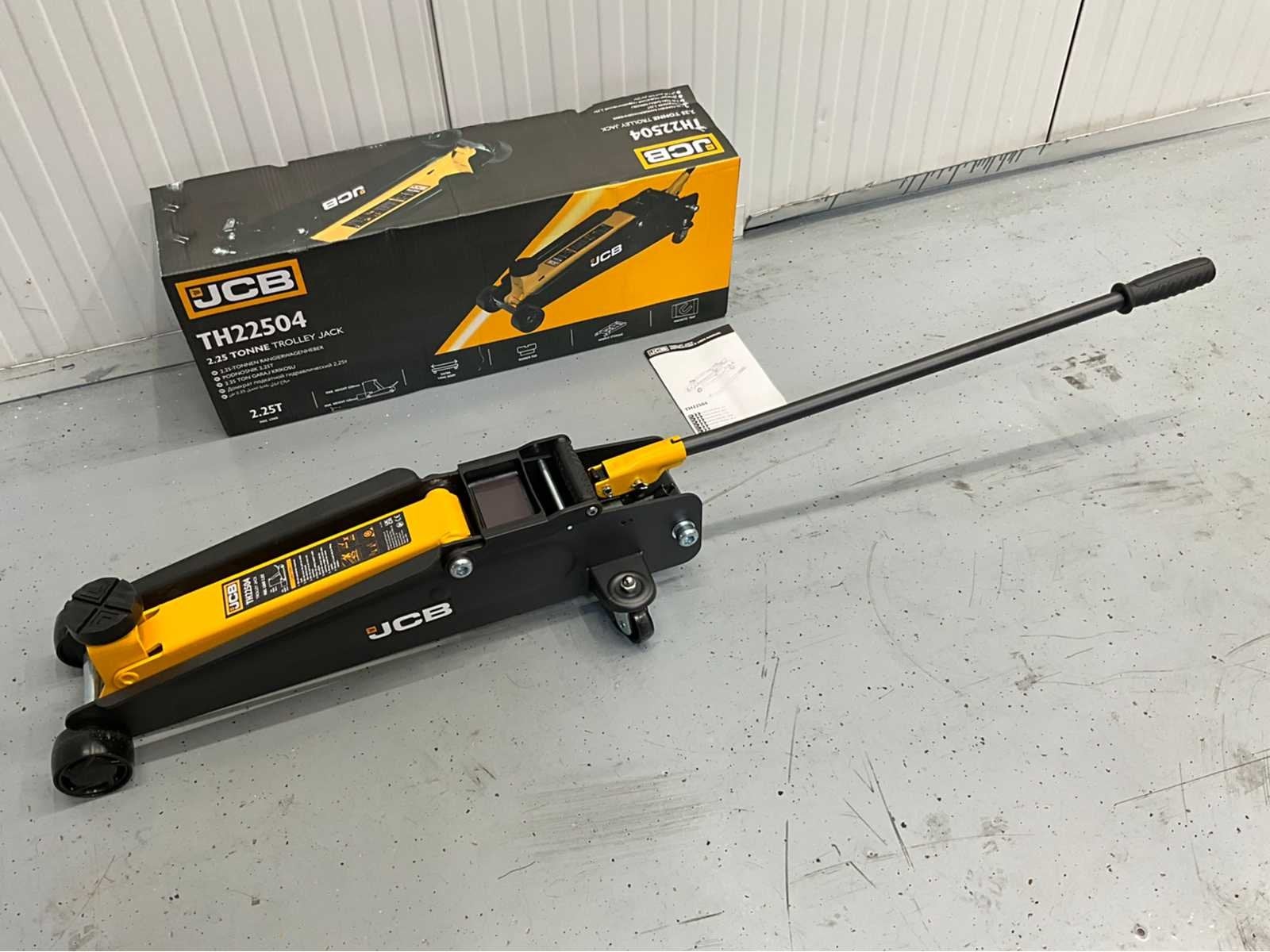 JCB Hydraulische garagekrik- hefcapaciteit 2.25 ton