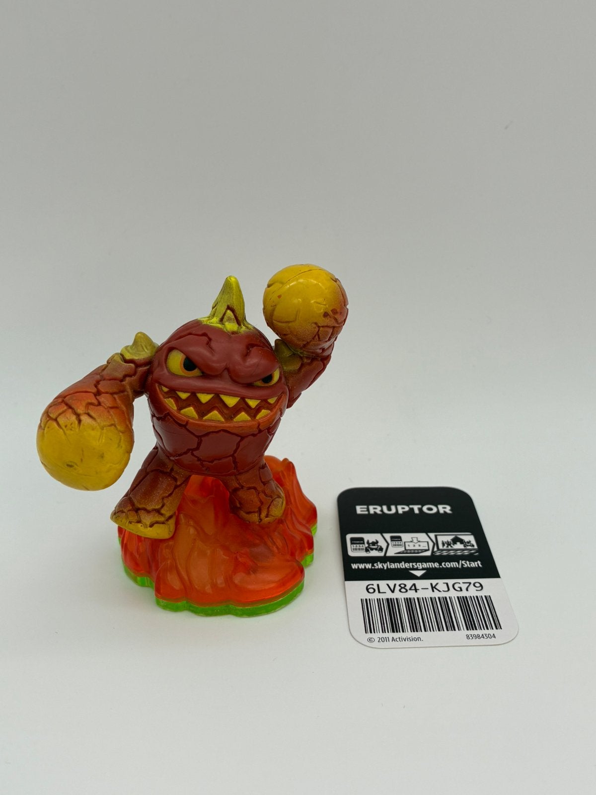 Skylanders Spyro’s Adventure Eruptor met code kaartje, Games en Spelcomputers, Verzenden, Zo goed als nieuw