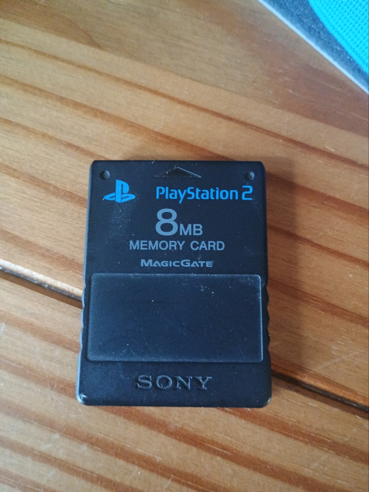 playstation 2 memory kaart, Enlèvement