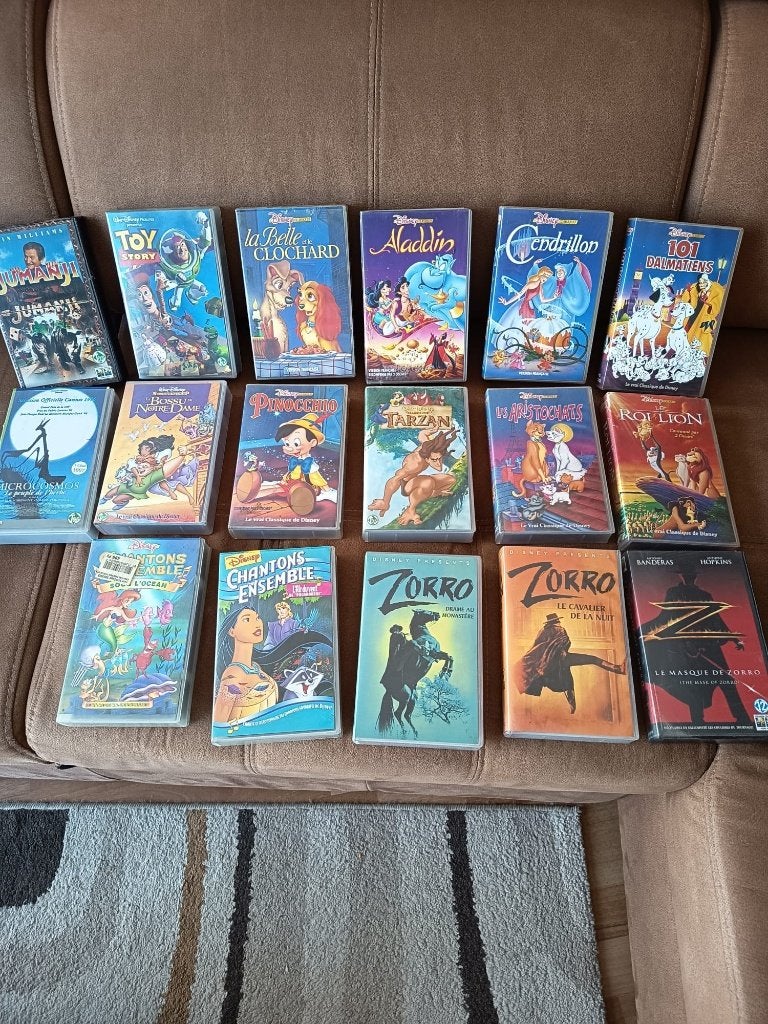casette VHS, Enlèvement, Comme neuf, Animation, VHS