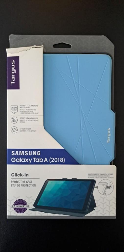Targus Samsung Galaxy Tab A (2018) case, Galaxy Tab A (2018), Bescherming voor- en achterkant, Ophalen of Verzenden, Zo goed als nieuw
