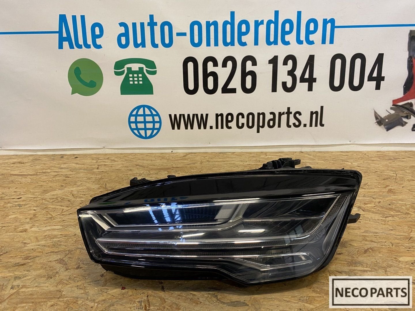 AUDI A7 S7 4G8 VOL LED KOPLAMP MATRIX LINKS 4G8941035, Auto-onderdelen, Gebruikt, -, -, -