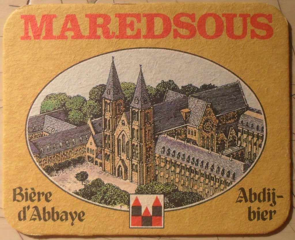 Sous-bock Maredsous "Bière d'Abbaye", Enlèvement ou Envoi, Sous-bock