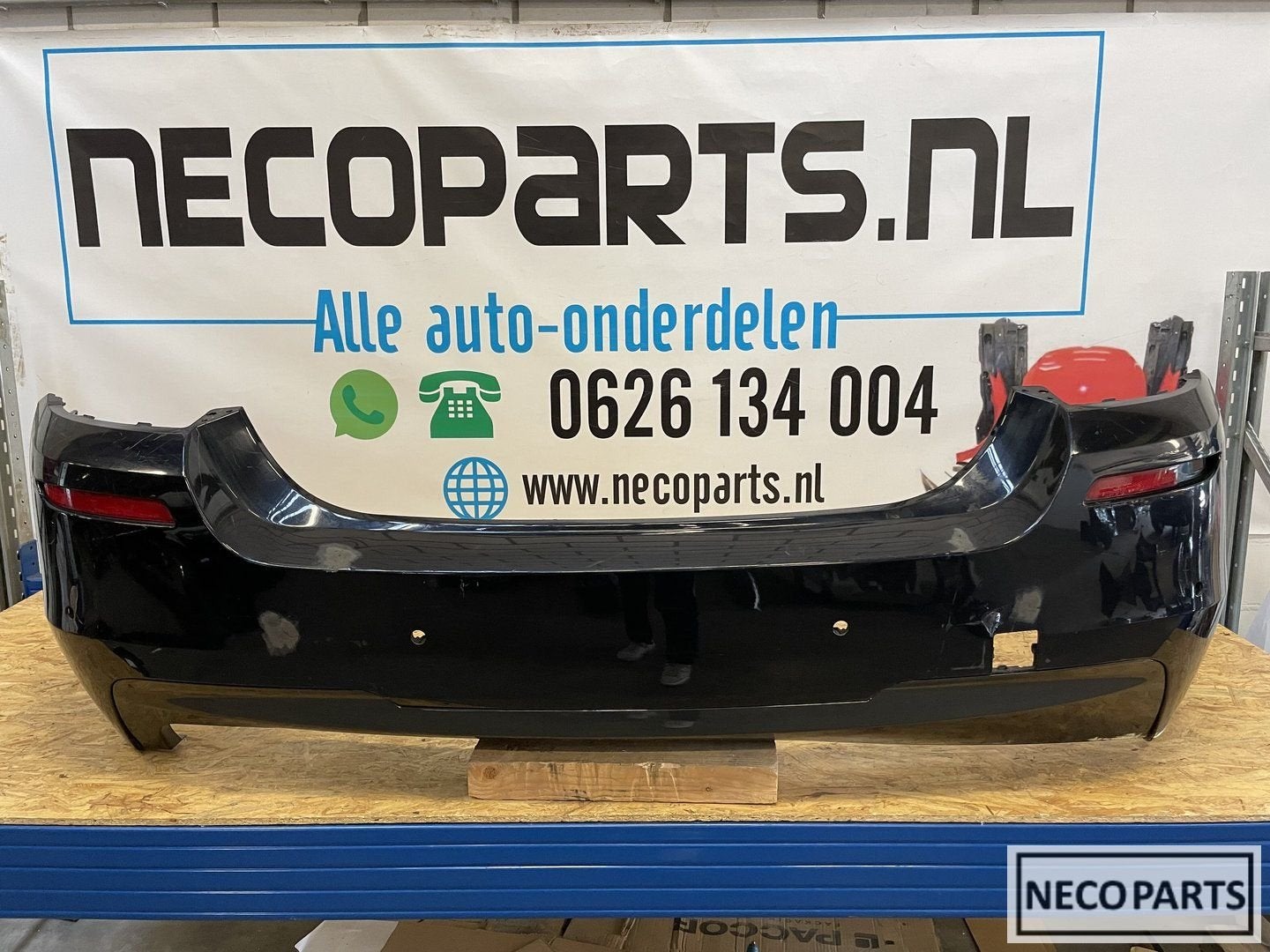BUMPER BMW 5 SERIE F10 M PAKKET ACHTERBUMPER 51127906324, Arrière, -, Utilisé, -