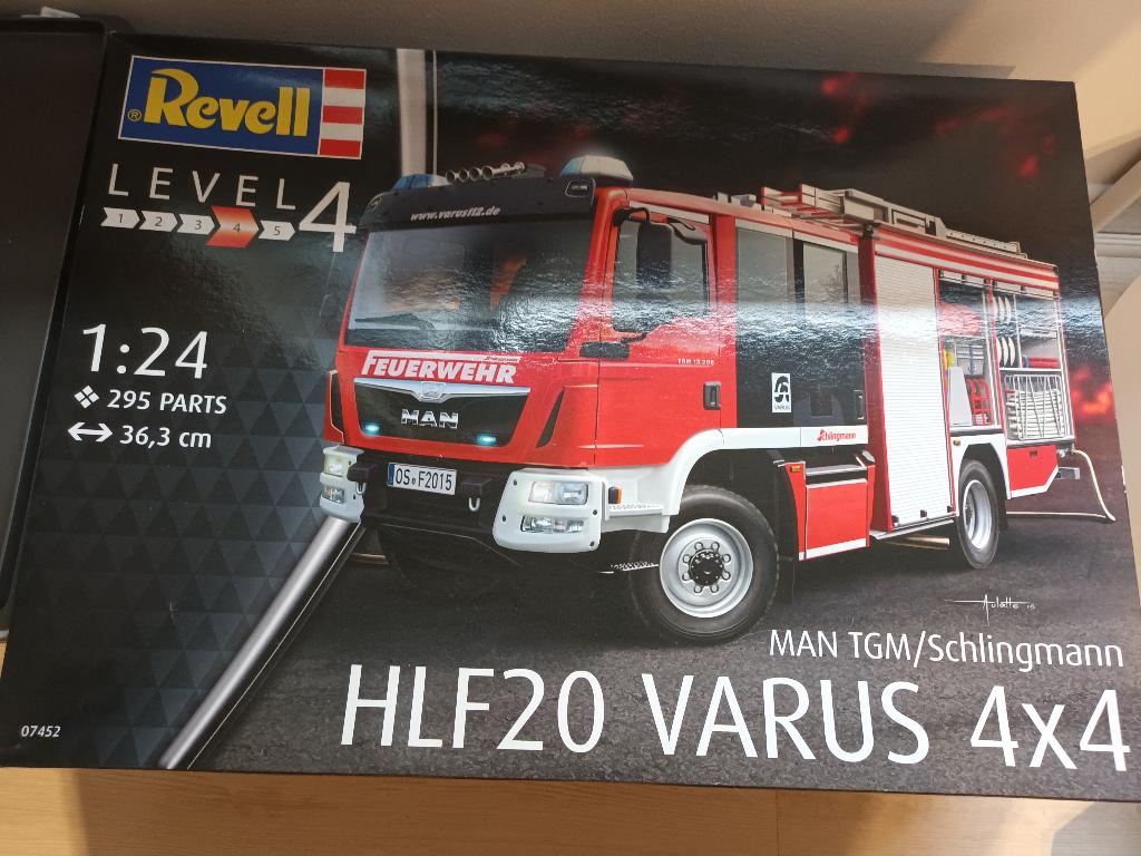 Bouwdoos brandweer, Neuf, Camion, Enlèvement ou Envoi, Revell