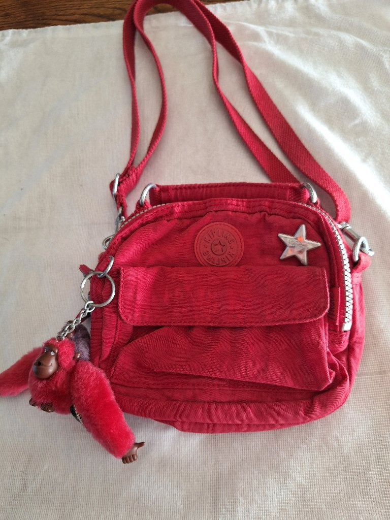 Kipling kindertas rood, Ophalen of Verzenden, Waterdicht, Kipling, Minder dan 30 cm