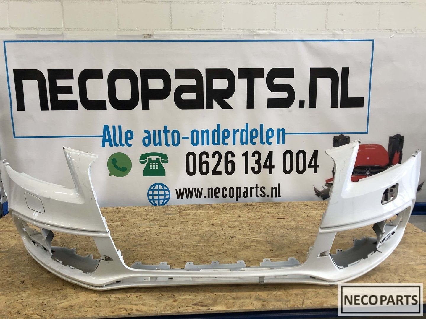 Audi Q5 8R S-line voorbumper 8R0807437AC, -, Voor, -, Bumper