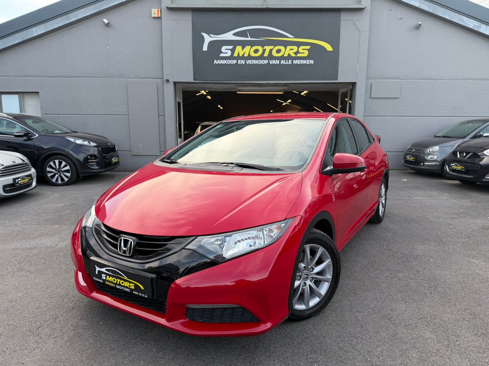 Honda Civic 1.4 benzine | Airco | Cruise | GARANTIE |, Auto's, Euro 5, Stof, https://public.car-pass.be/vhr/c0b6d67f-8fa5-4284-b8a5-18f132086b9e