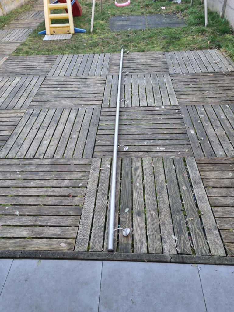 Trapleuning inox, Doe-het-zelf en Bouw, Ladders en Trappen, Ophalen