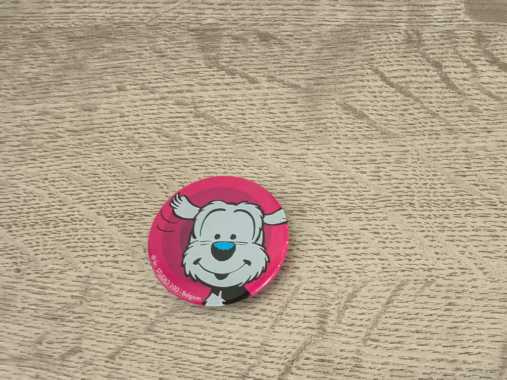 Samson button / pin, Verzamelen, Ophalen of Verzenden, Zo goed als nieuw