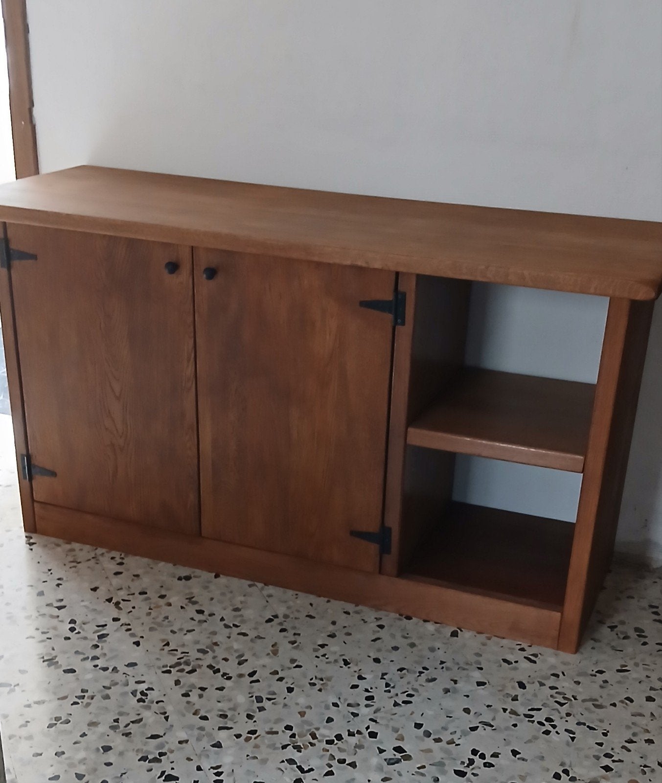 Meuble sous-vasque en chêne massif, neuf, Maison & Meubles, Salle de bain | Salle de bain complète, Enlèvement