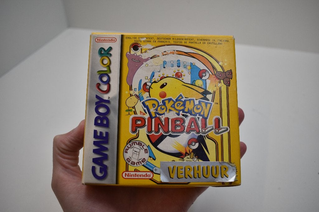 Pokemon Pinball Volledig Compleet in doos! NINTENDO Game Boy, Games en Spelcomputers, Ophalen of Verzenden, Gebruikt
