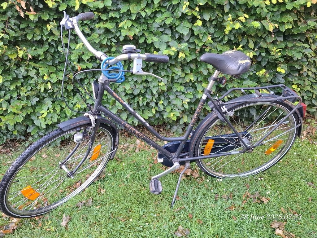 Damesfiets OXFORD, Fietsen en Brommers, Fietsen | Dames | Damesfietsen, Gebruikt, Overige merken, Versnellingen, Velgrem, Ophalen