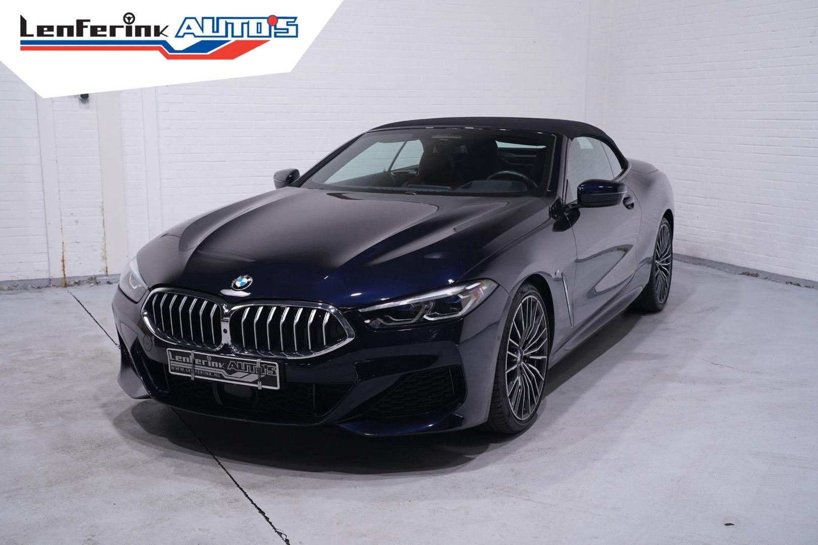 BMW 840 840i M Sport Excl. BPM/NL kenteken Harman Kardon Cam, Auto's, BMW, Automaat, Cabriolet, Blauw, 172 g/km