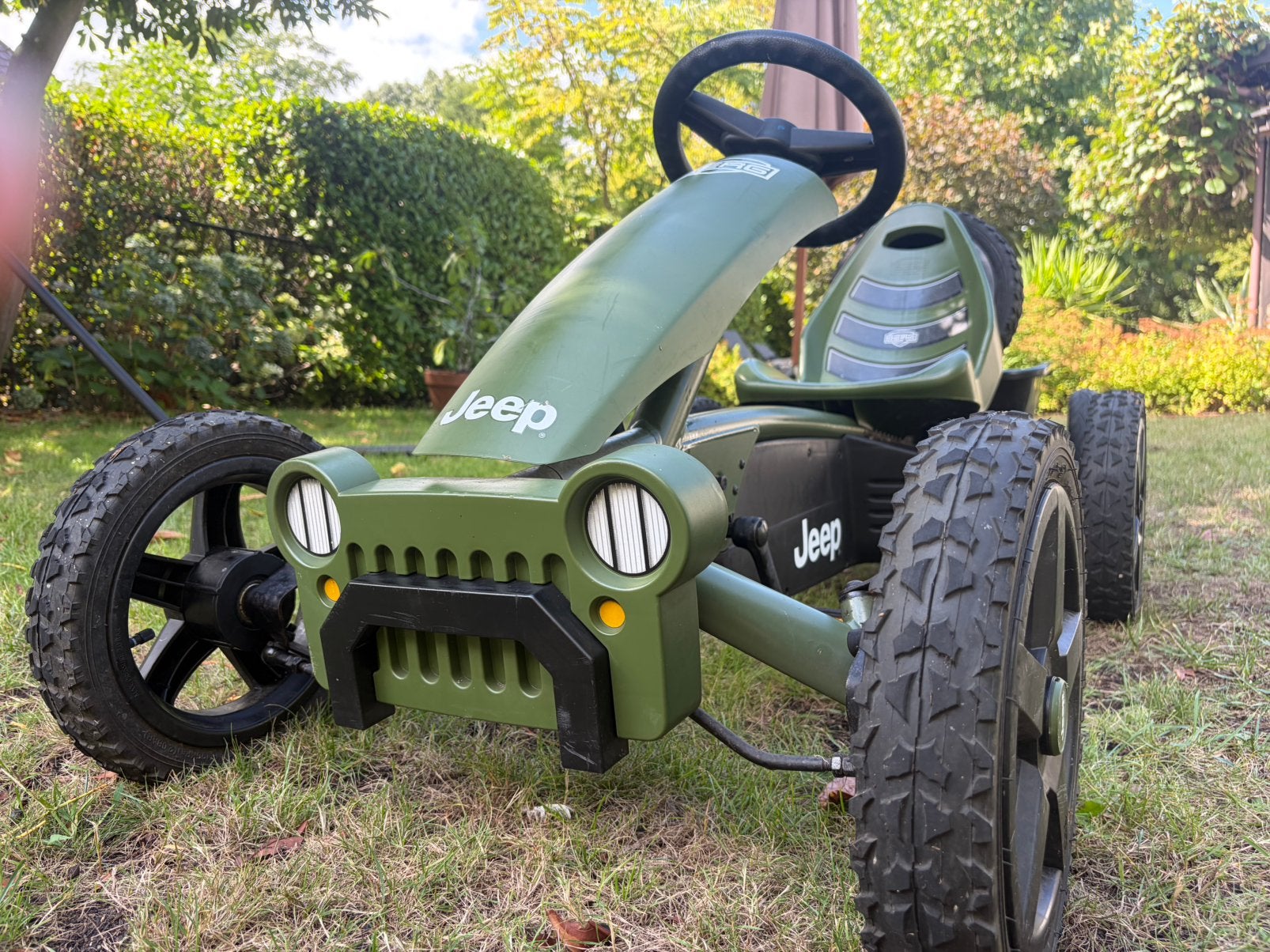 BERG Jeep BFR skelter + originele BERG aanhanger mooie staat, Ophalen, Gebruikt, Berg