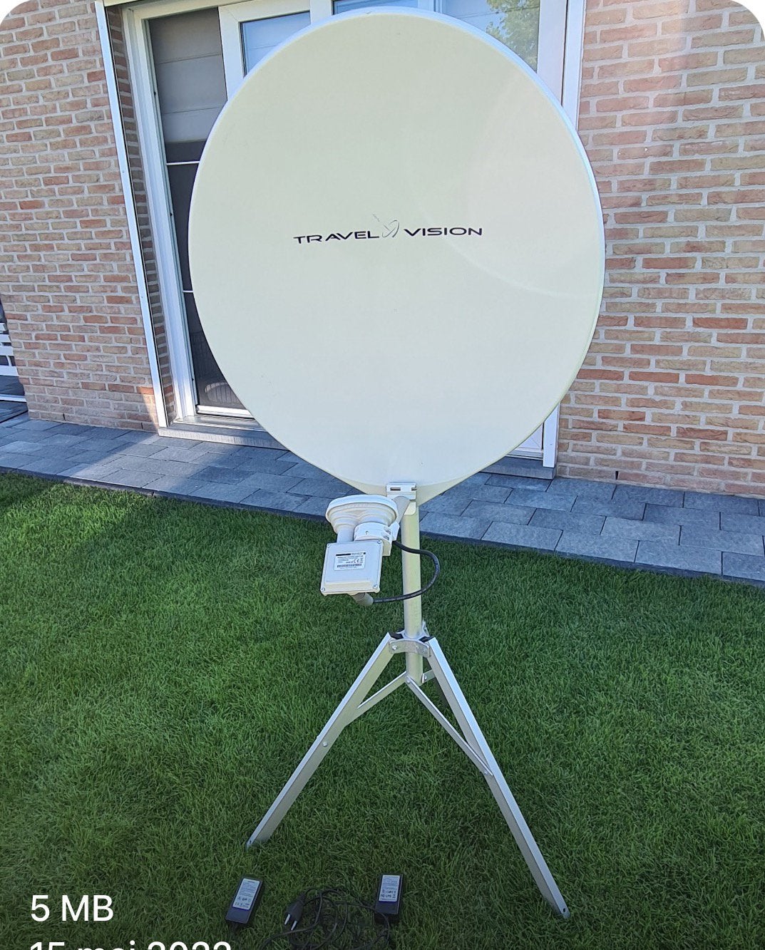 Satteliet schotel, Audio, Tv en Foto, Schotelantennes, Ophalen, Zo goed als nieuw