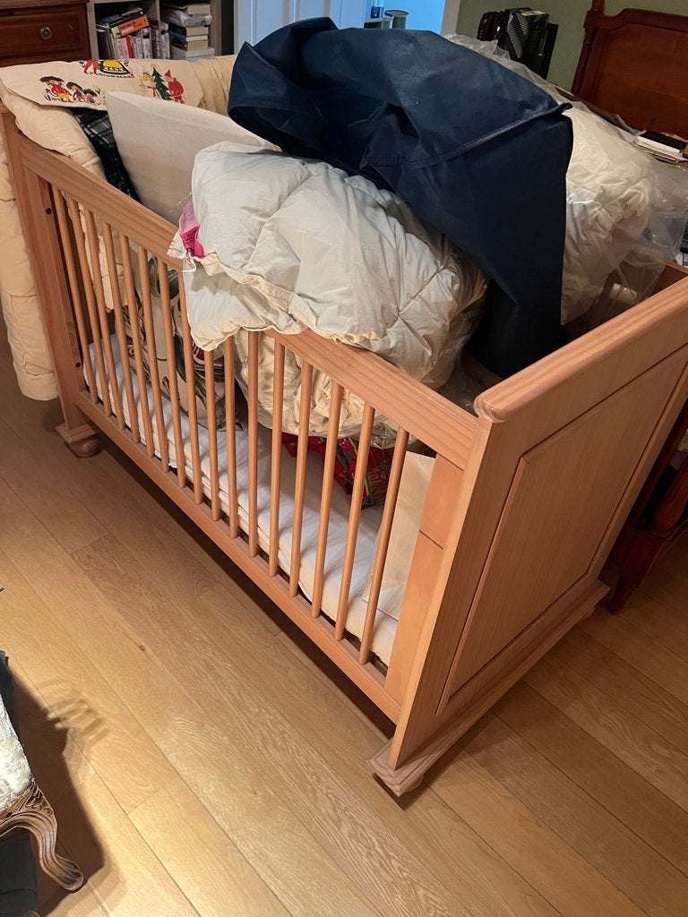 zo goed als nieuw babybedje, Ophalen, Zo goed als nieuw, Ledikant