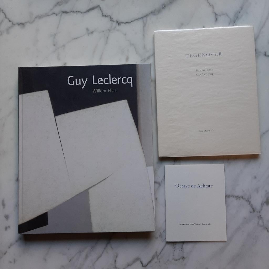 Guy Leclercq (gesigneerd) - Octave de Achtste, Ophalen of Verzenden, Nieuw, Schilder- en Tekenkunst, Diverse auteurs