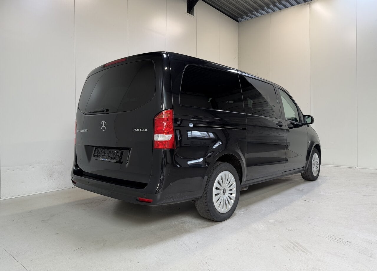 Mercedes-Benz Vito Tourer 114 CDI Autom. - 9 pl - Apple Car, Auto's, Bestelwagens en Lichte vracht, 4 deurs, 0 cilinders, Parkeersensor