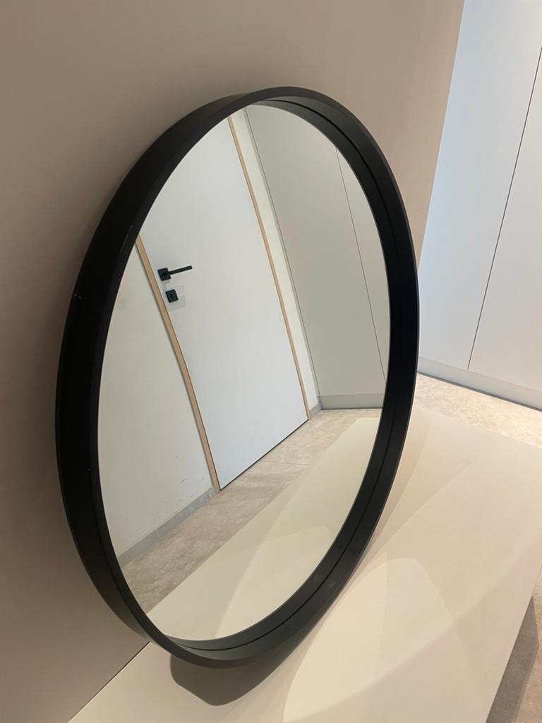Spiegel Maison du monde, Huis en Inrichting, Woonaccessoires | Spiegels, Ophalen, Gebruikt, 100 tot 150 cm, Rond