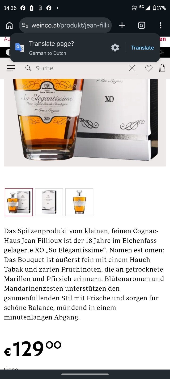 Nouveau whisky et brandy, Collections, Enlèvement