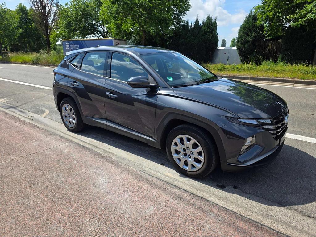 Hyundai Tucson 1.6 T-GDi Inspire 2021' 1EIG. 41000KM IN PE, Auto's, Hyundai, Stof, 4 cilinders, Bedrijf, 5 deurs