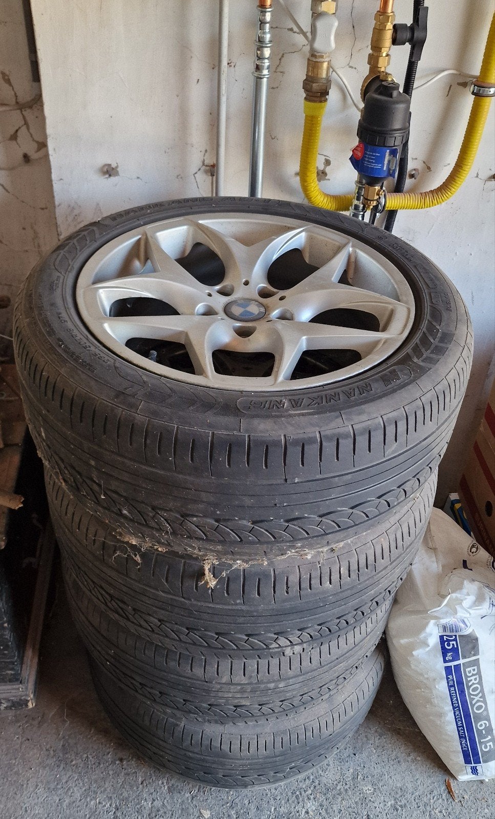 Lot de 4 Jantes BMW, Autos : Pièces & Accessoires, Pneus & Jantes, Enlèvement, Pneu(s)