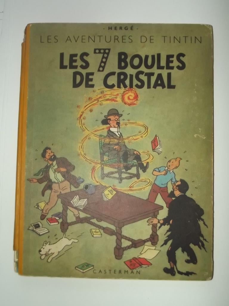 Tintin - Les 7 Boules de Cristal /EO, Livres, Une BD, Enlèvement ou Envoi, Utilisé, Hergé
