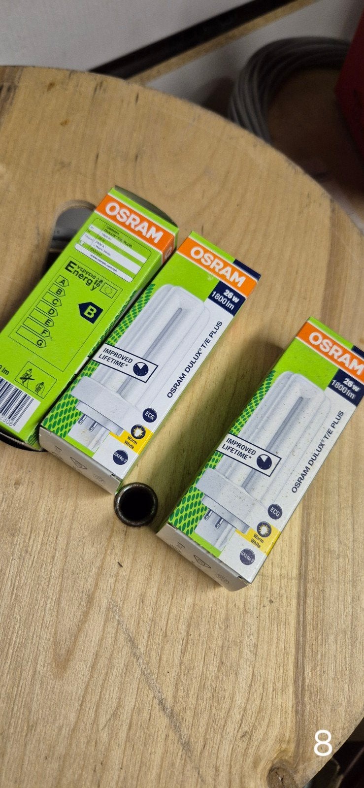 Lot de 36 ampoules fluocompactes pro neuves, Bricolage & Construction, Éclairage de chantier, Enlèvement