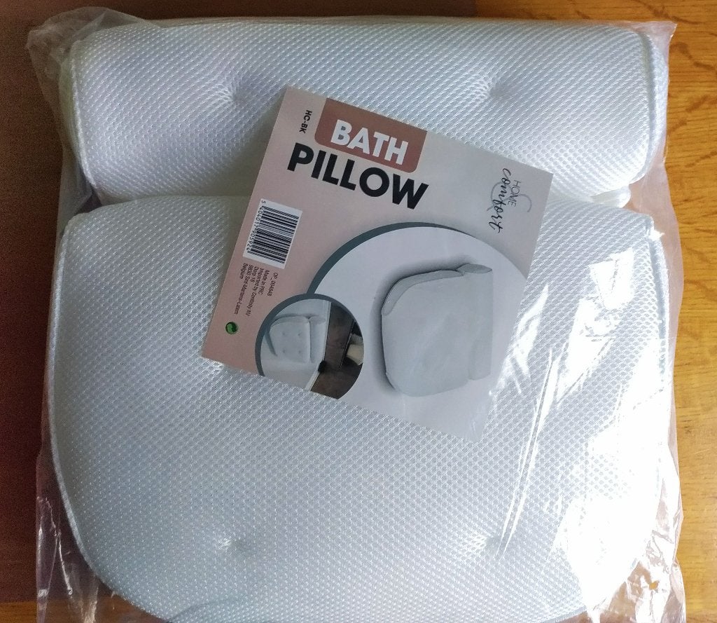 Badkussen voor in bad, Enlèvement, Neuf, Blanc, Textile