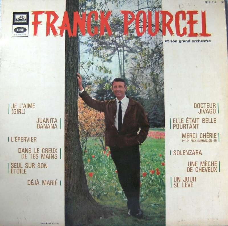 LP Franck Pourcel - Amour, danse et violons, Pop rock, Enlèvement ou Envoi, Housse de protection extérieure, Comme neuf