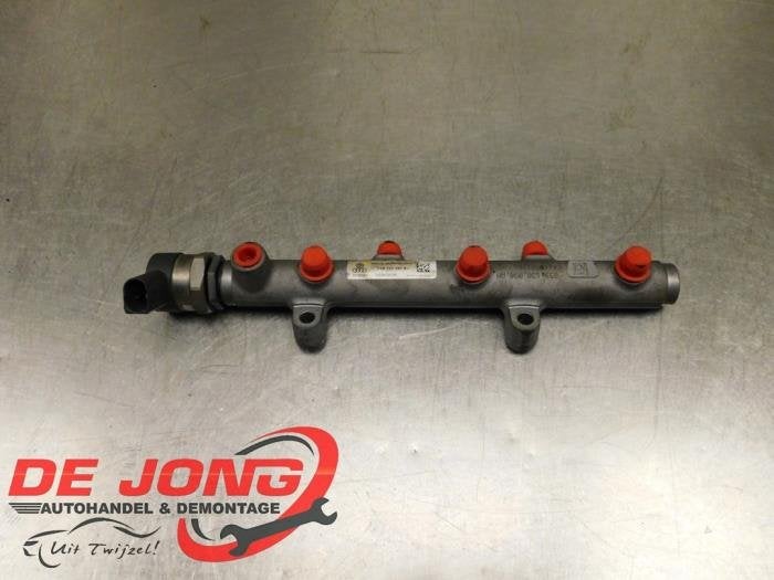 Galerij (Injectie) van een Volkswagen Touareg, Auto-onderdelen, Brandstofsystemen, Volkswagen, Gebruikt, 3 maanden garantie, Ophalen of Verzenden