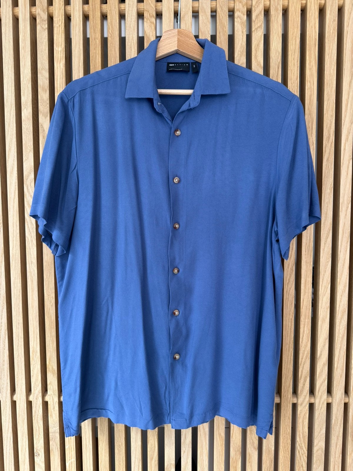 Blauw-paars hemdje Asos Design, Vêtements | Hommes, Chemises, Enlèvement ou Envoi, Comme neuf, Bleu