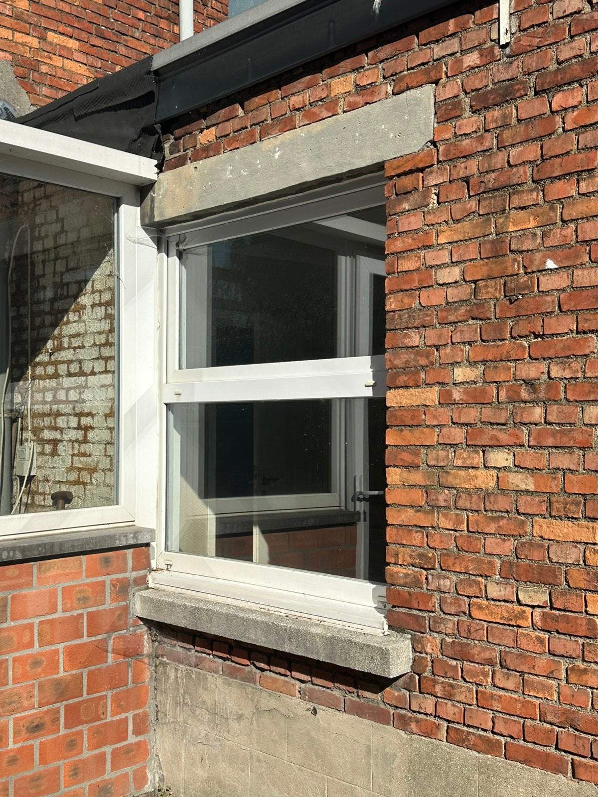 wit raamkozijn met beglazing, Doe-het-zelf en Bouw, Ophalen, Zo goed als nieuw, Wit
