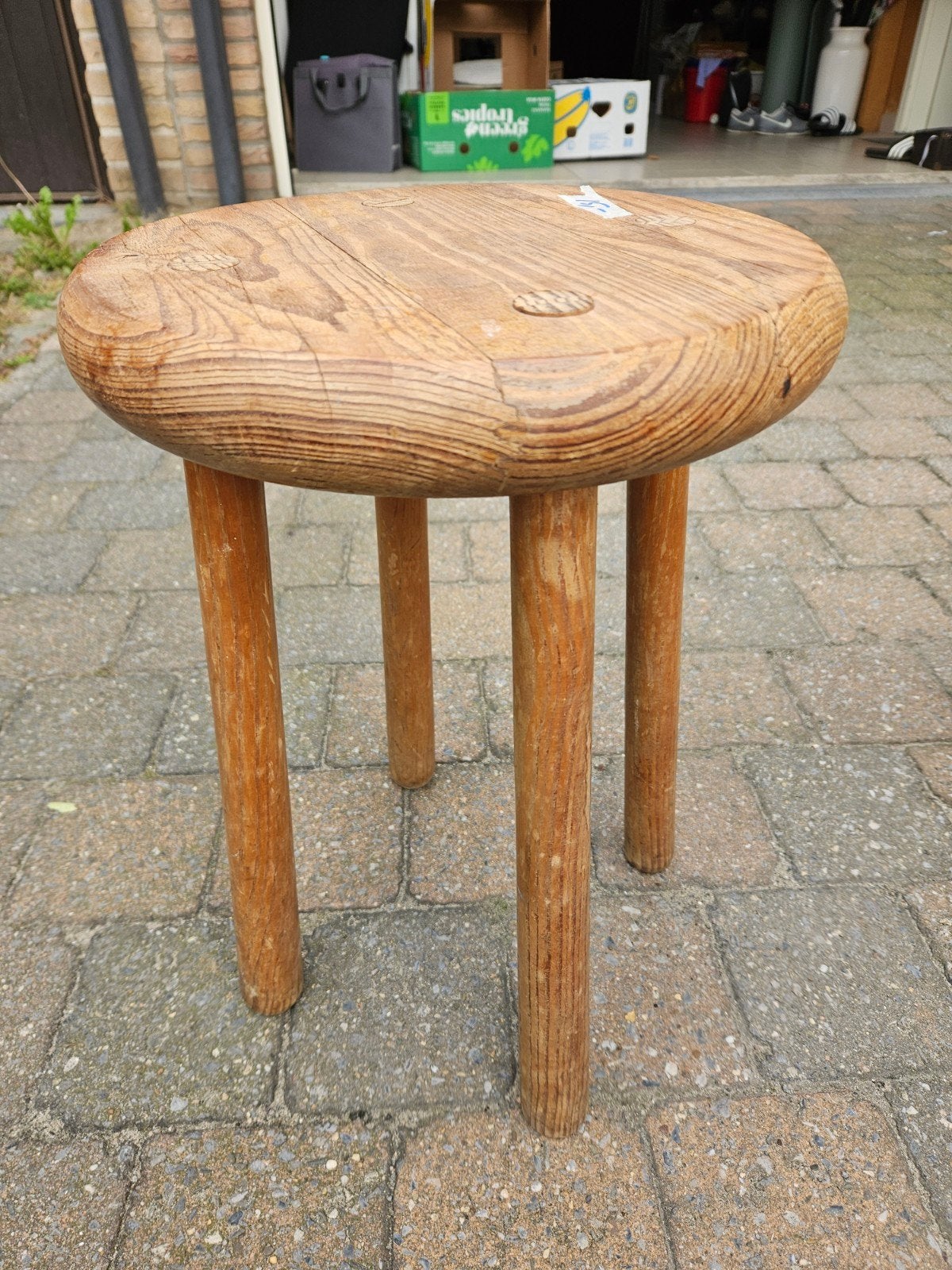 krukje, Huis en Inrichting, Ophalen, Zo goed als nieuw, Hout