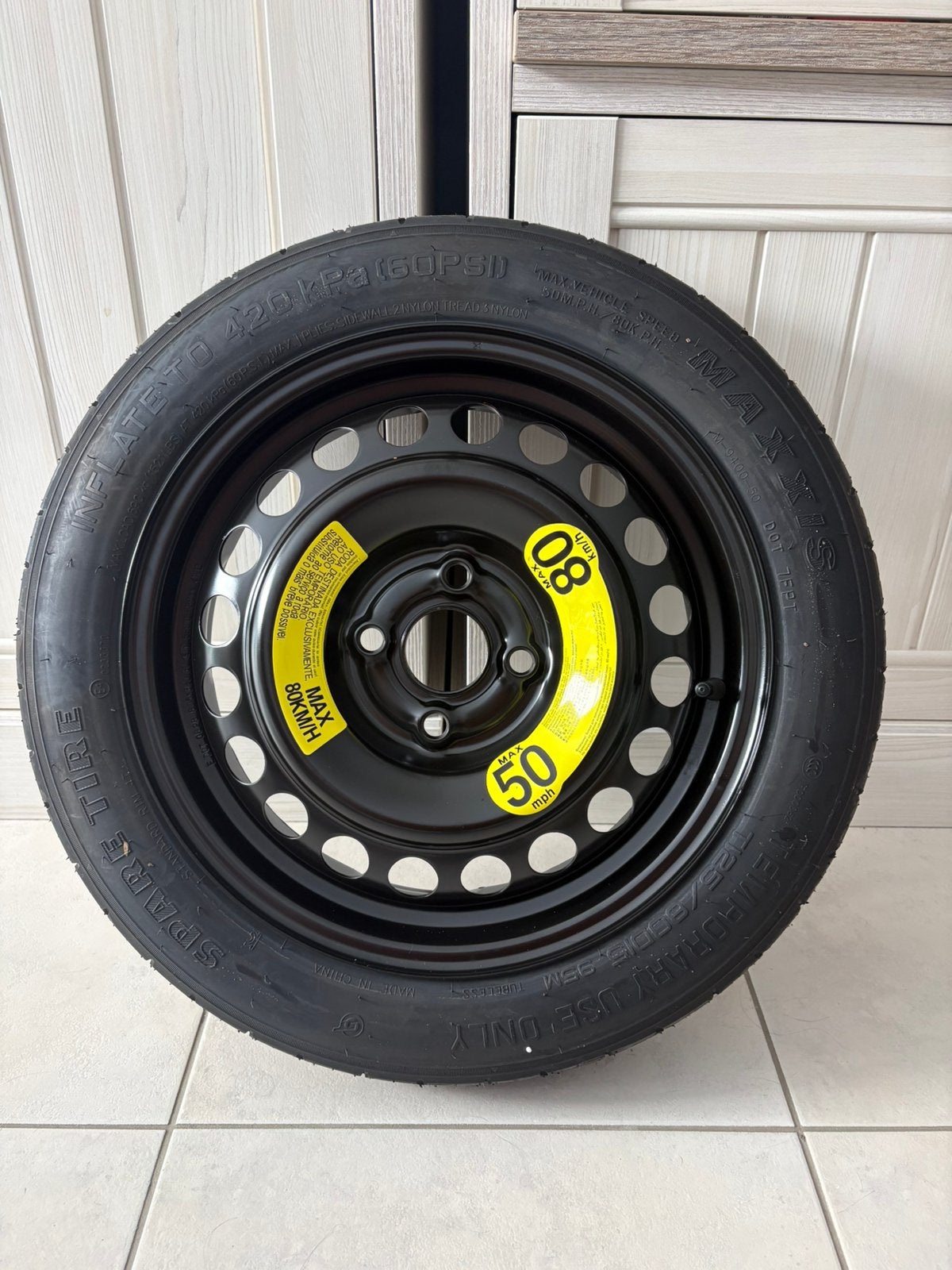 Reservewiel, Auto-onderdelen, Banden en Velgen, Ophalen, 15 inch, Banden en Velgen, Nieuw