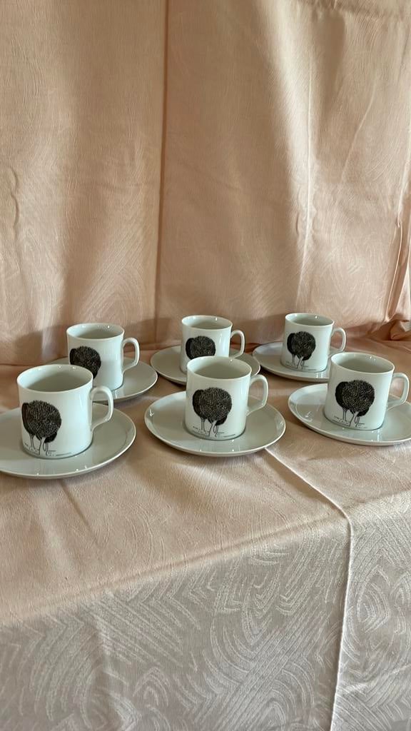 Thee/ koffie servies Mosa Royal, Enlèvement