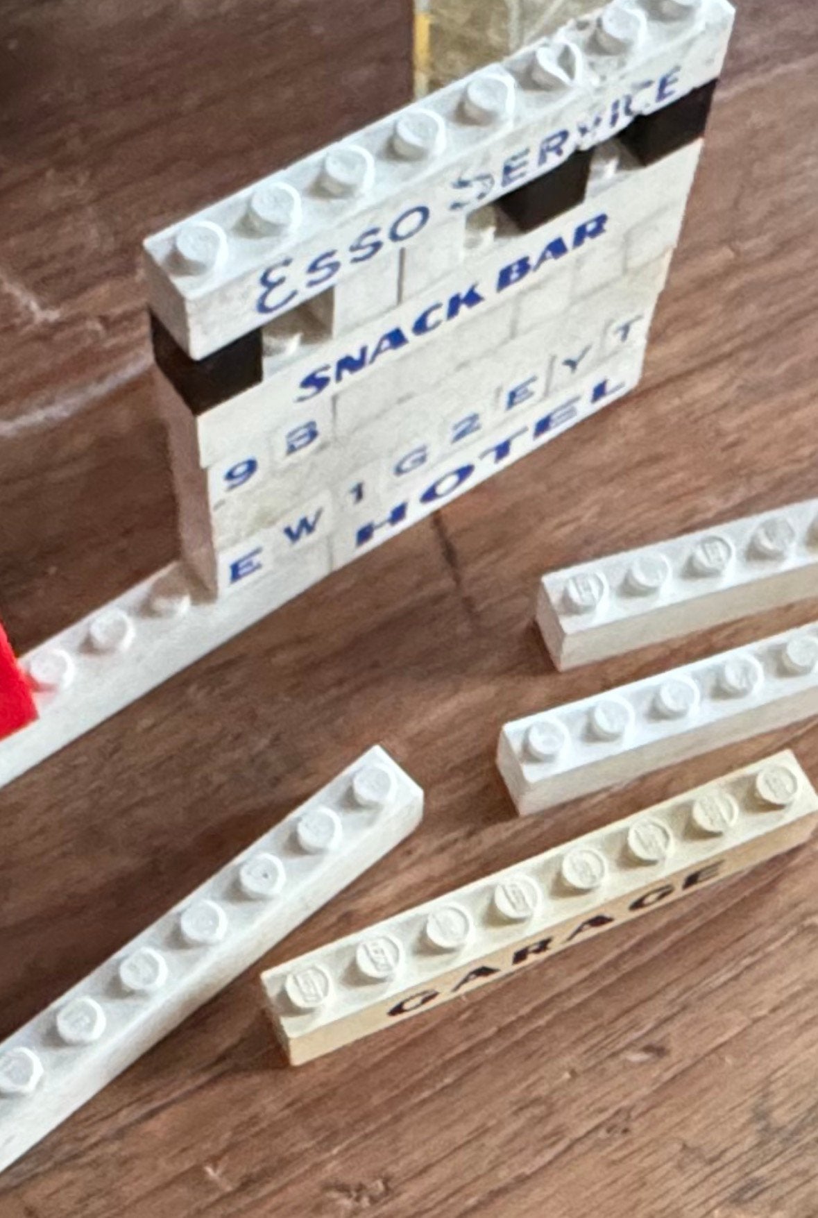 vintage LEGO System, 1950-1960, le garage ESSO, Enlèvement, Lego