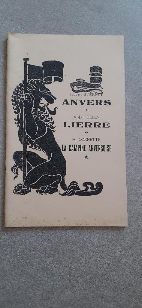 Ligue Patriotique du Tourisme Anvers, Lierre ..., Ophalen of Verzenden, Gelezen