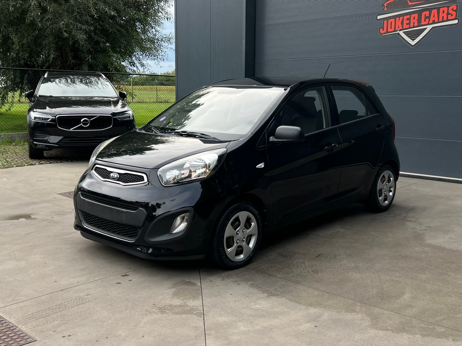 Kia Picanto 1.0i Lounge Airco Elektr.Ramen, Auto's, Kia, Euro 5, Zwart, https://public.car-pass.be/vhr/b8ffc29f-5581-4b59-8883-2fffefeb8bc5