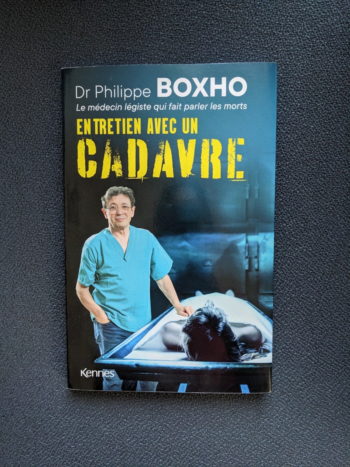 Entretien avec un cadavre de Philippe Boxho, Enlèvement, Neuf, Philippe Boxho