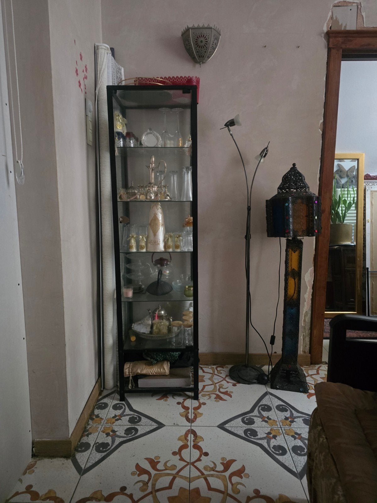 vitrine en verre, Maison & Meubles, Enlèvement ou Envoi