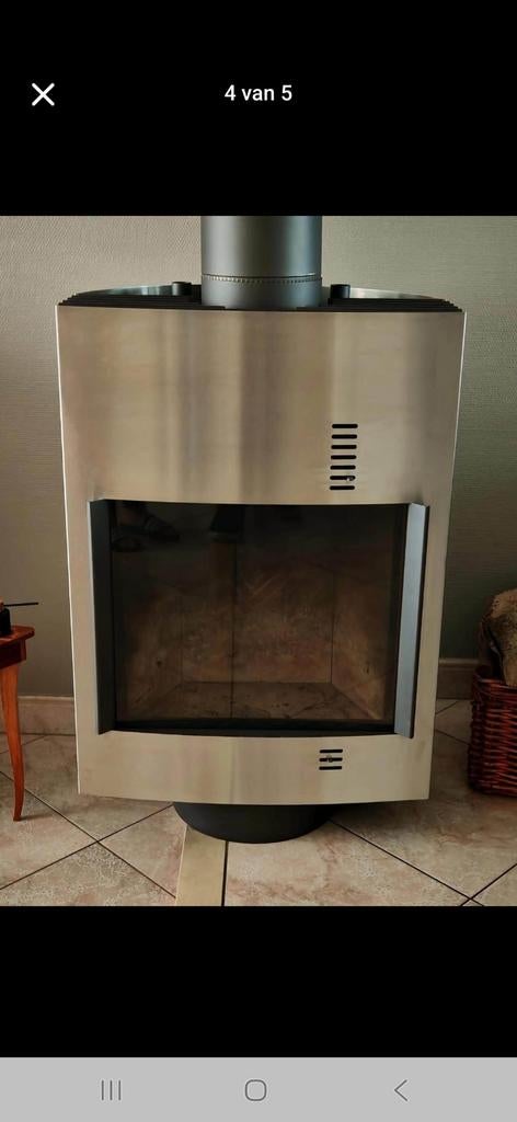 Fuga houtkachel, Huis en Inrichting, Ophalen, Gebruikt, Hout, Houtkachel