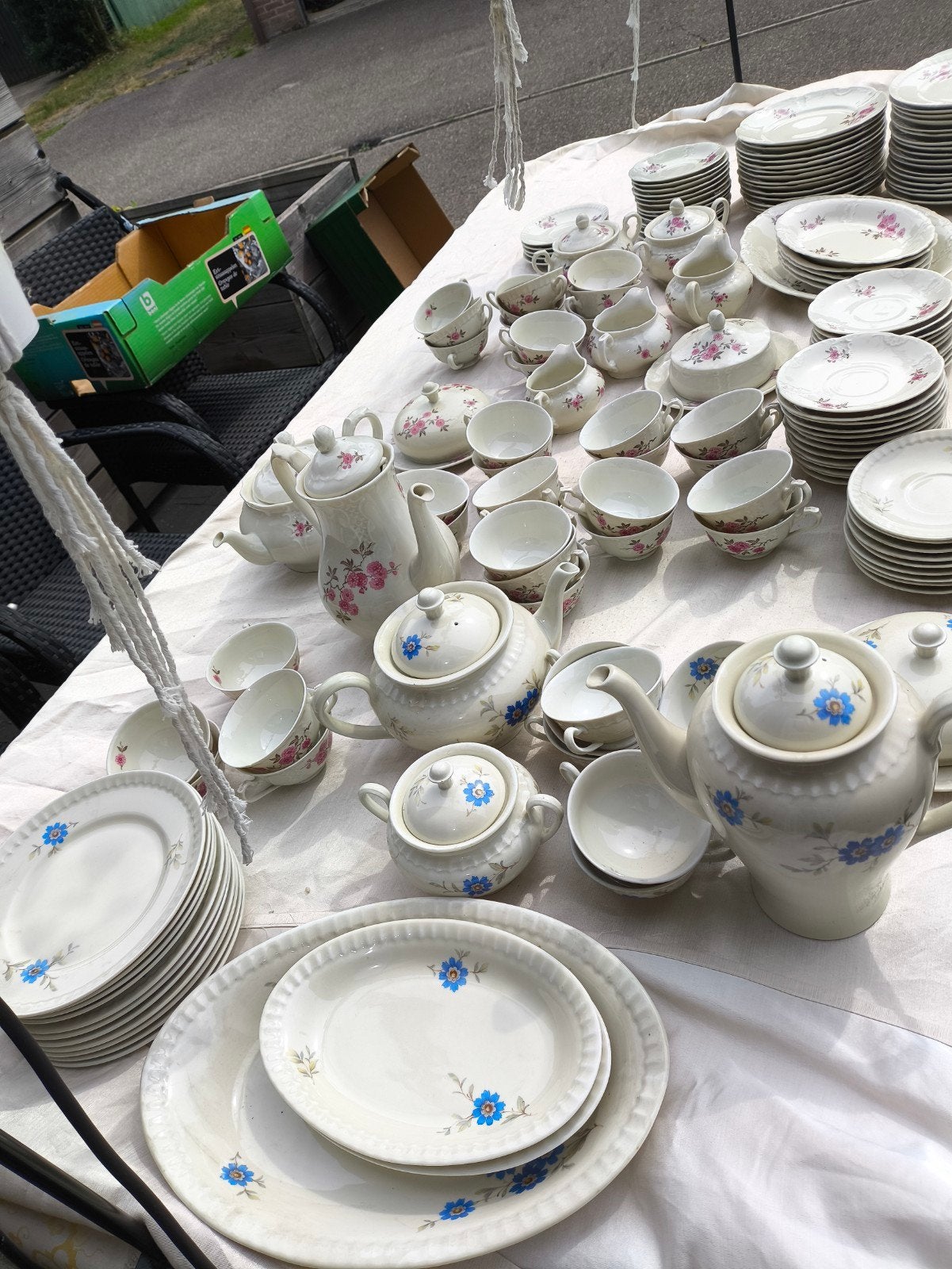 mosa servies zeer uitgebreid, Antiek en Kunst, Ophalen