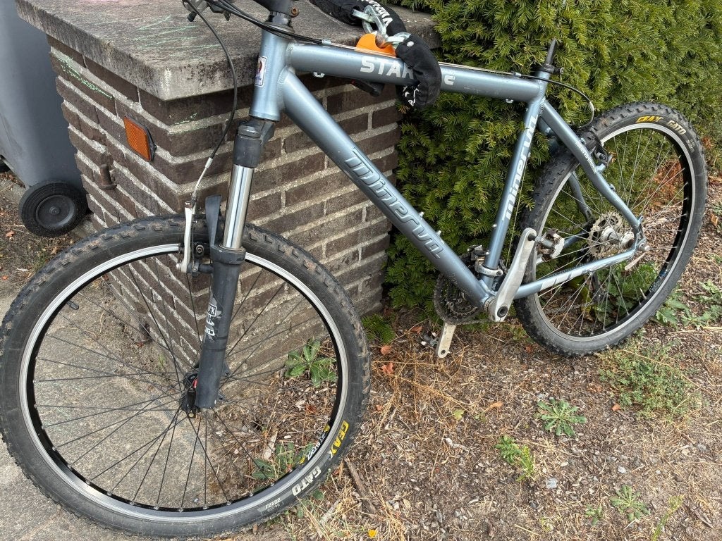 Mountainbike Minerva, Vélos & Vélomoteurs, Vélos | VTT & Mountainbikes, Autres marques, Frein sur jante, Enlèvement, Utilisé