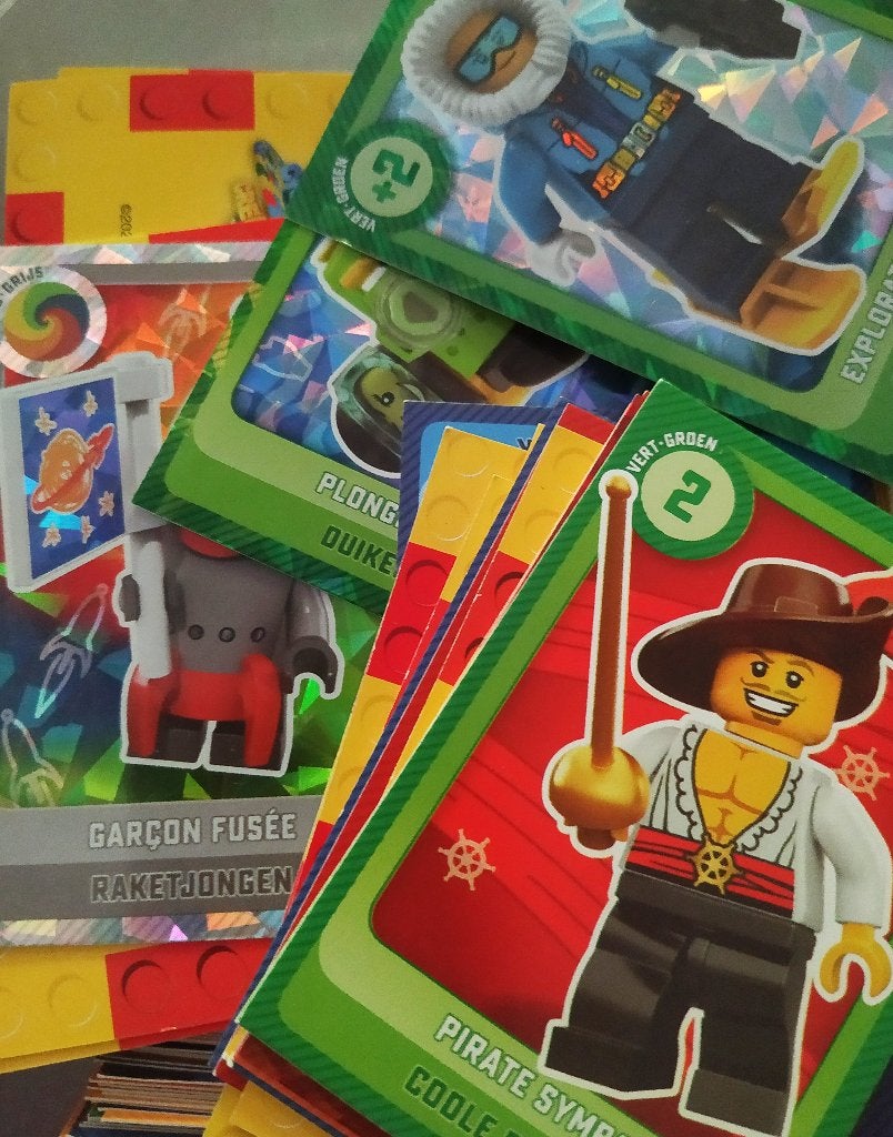 Legokaartjes Delhaize Creëer De Wereld, Ophalen