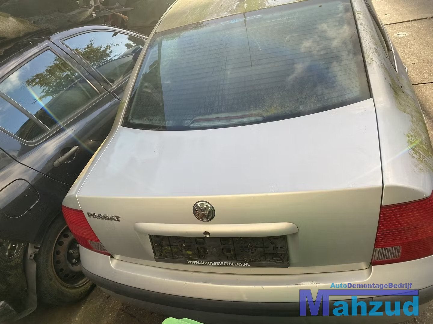 VW PASSAT 3B2 grijs LB7Z achterklep 1996-2001, Auto-onderdelen, Carrosserie, Deur, Volkswagen, Achter, Gebruikt