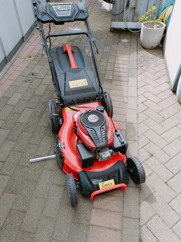 grasmaaier 61cm electrisch gestart, Tuin en Terras, Grasmaaiers, Ophalen, Cirkelmaaier, Simca, Elektrische starter
