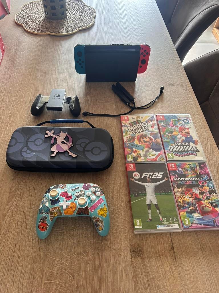 Bundel pakket Nintendo Switch, Consoles de jeu & Jeux vidéo, Enlèvement, Comme neuf
