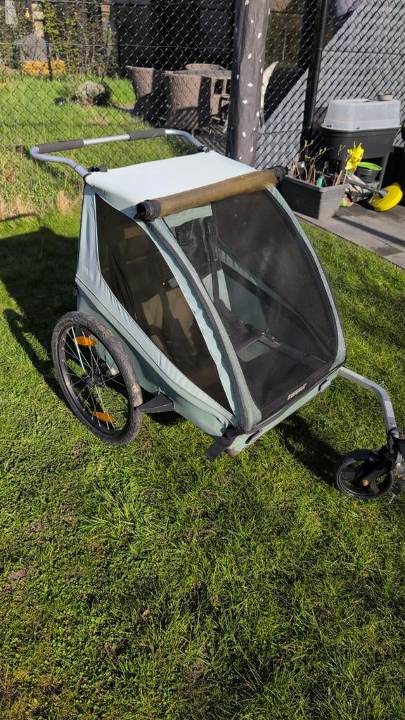 Fietskar Thule coaster xt, Ophalen